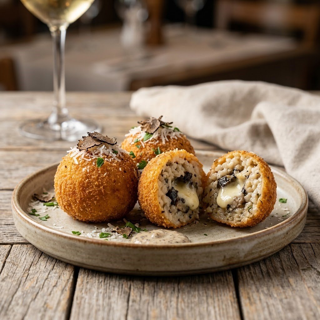 Trüf Mantarlı Arancini